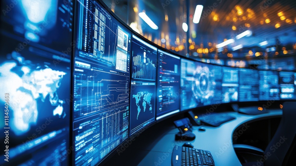 Poster cutting edge digital infrastructure monitoring and analytics system