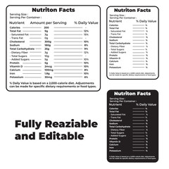 nutrition fact, nutrition calculator, nutrition facts label, nutrition label maker