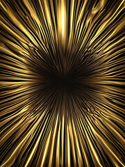 Fototapeta premium Abstract Golden Swirls Background. modern, technology design metal futuristic shiny steel three-dimensional
