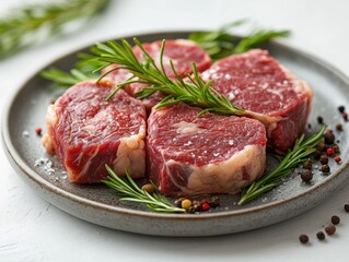 Fototapeta premium A photo of lamb leg food for easter day isolate on white background