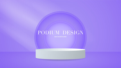 Abstract Podium Minimal and crimson background, 3d podium for presentation, Stage for showcase, illustration Vector EPS 10