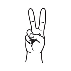 cartoon hand silhouette vector art illustration design 