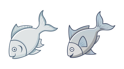 Single pack vector icon, aquarium fish vector illustration - simple illustration of Single pack perfect for logos, and aquarium fish-themed designs.