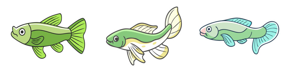 Single pack vector icon, aquarium fish vector illustration - simple illustration of Single pack perfect for logos, and aquarium fish-themed designs.