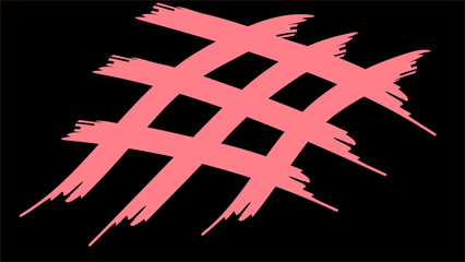 Abstract Black and Pink Grunge Brush Background with copy space for design  Sports Background with Grunge Concept