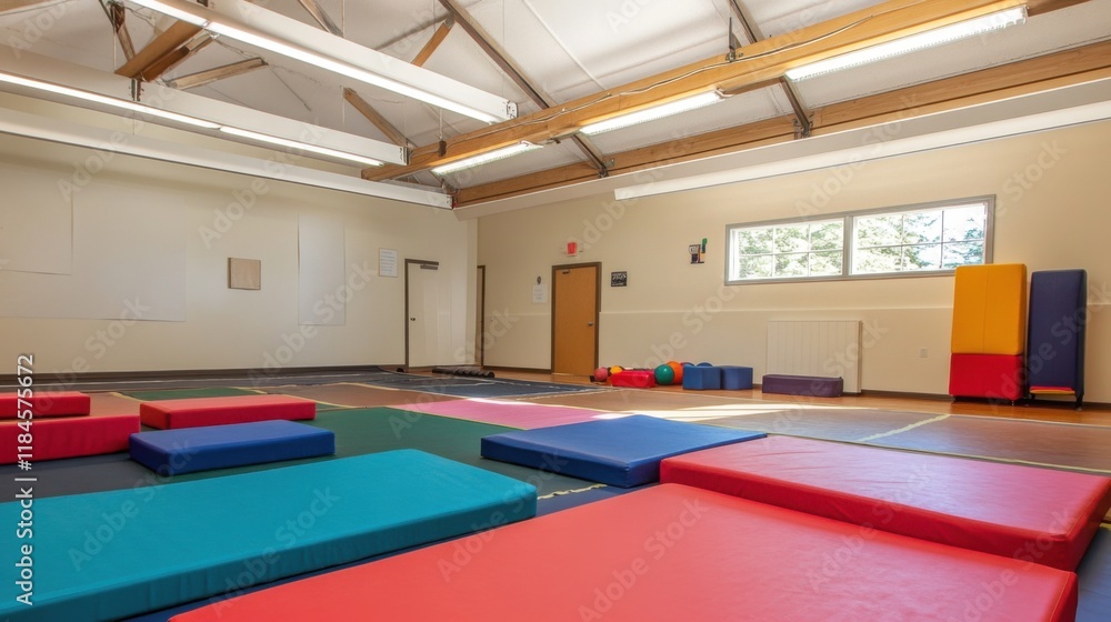 Poster gymnastics classes are available for all age groups.