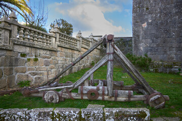 Catapult. It is a war instrument that was used mainly during antiquity and the Middle Ages for...