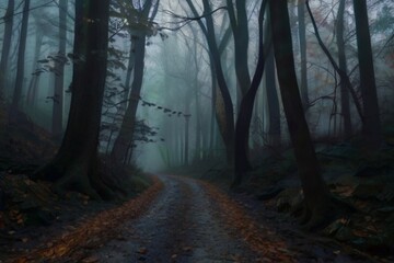 Fototapeta premium morning in the forest