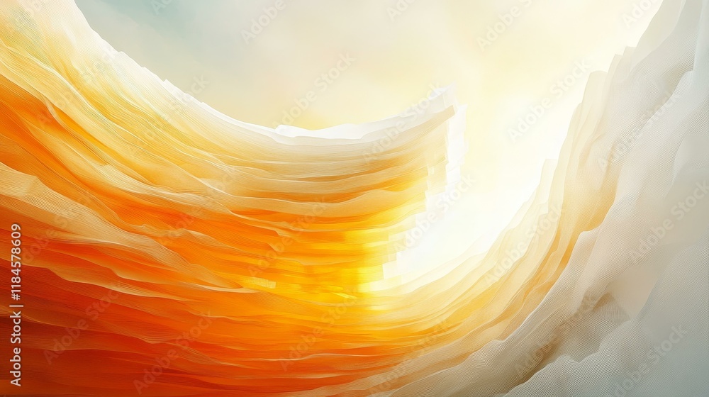 Aufkleber abstract layers of color and texture