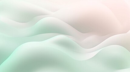 Minimalist pastel wave background with soft and serene tones