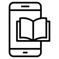 E-Book Reader Icon