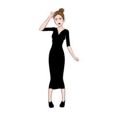 Fototapeta premium women pose