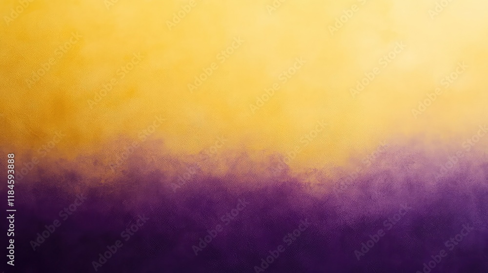 Poster warm yellow to cool purple gradient background with grainy texture, creating a dreamy and versatile 