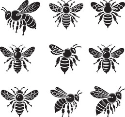 set of insects