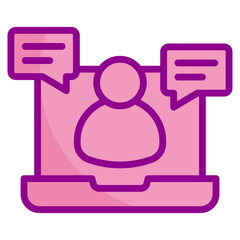 Virtual Meeting Icon