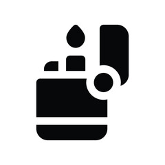 lighter icon. vector glpyh icon for your website, mobile, presentation, and logo design.