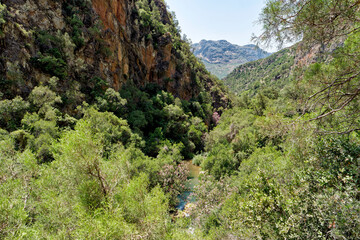 Akchour Waterfalls, Rif, Morocco.