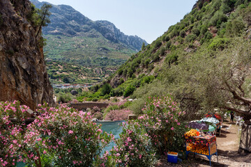 Akchour Waterfalls, Rif, Morocco.