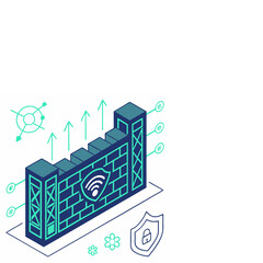 Obraz premium illustration of a building