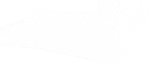 Abstract soft wave element for design. Digital frequency track equalizer. Stylized line art background. Vector illustration. Wave with lines created using blend tool. Curved wavy line, smooth stripe.