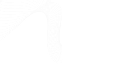 Abstract soft wave element for design. Digital frequency track equalizer. Stylized line art background. Vector illustration. Wave with lines created using blend tool. Curved wavy line, smooth stripe.