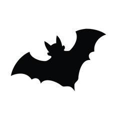 A bat vector silhouette 