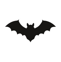 A bat vector silhouette 