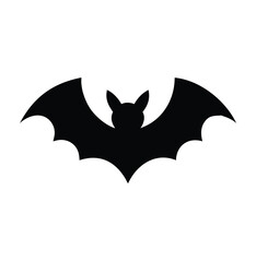 A bat vector silhouette 