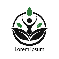 Modern Wellness Logo Design with Natural Elements
Minimalist Wellness Logo in Green and Blue Tones