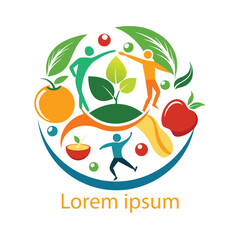 Modern Wellness Logo Design with Natural Elements
Minimalist Wellness Logo in Green and Blue Tones