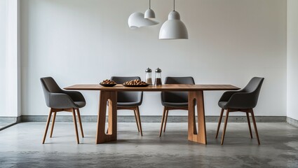 modern dining room