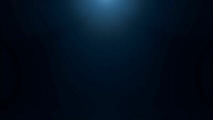 Dark velvet navy to black gradient with subtle shimmering highlights for sophisticated, futuristic design ambiance