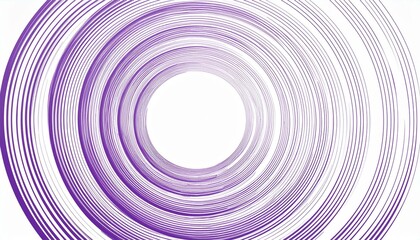 white background with dynamic purple circle lines