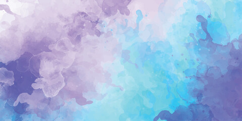 Blue and pink watercolor background Soft abstract texture cloud pattern painting backgrounds textured

