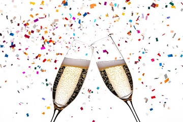 Festive Champagne Cheers