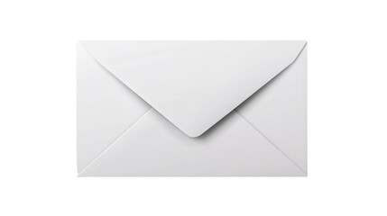 envelope with card isolated on white background 