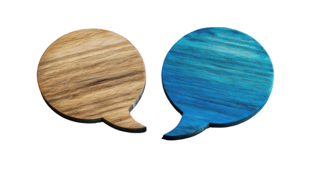 speech bubble isolated on white background 