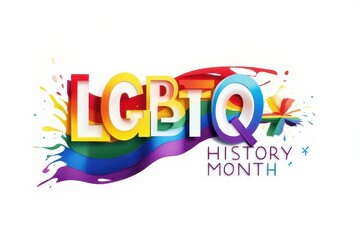 lgbtq history month logo
