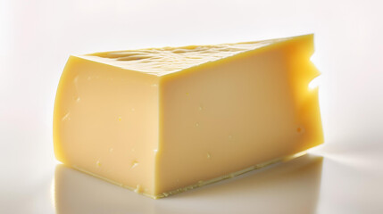 Cheese isolated on white background 