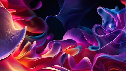 Obraz premium A Dreamy, Dynamic Background,An Abstract Background of Depth and Beauty