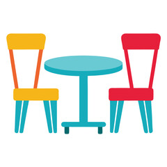 table and chairs