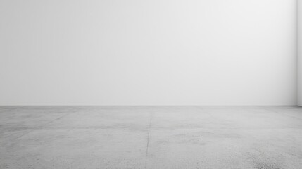 Fototapeta premium Empty Modern Concrete Room Interior Design
