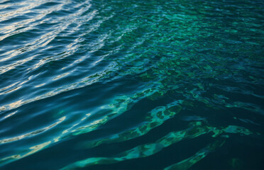 Obraz premium waves on the water