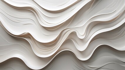 Wavy Abstract Background with Colorful Patterns and Fluid Lines