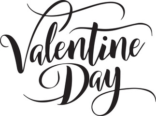 Heartfelt Shadows Typography for the Day of Love