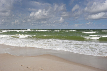 view of the Baltic Sea from the Curonian Spit