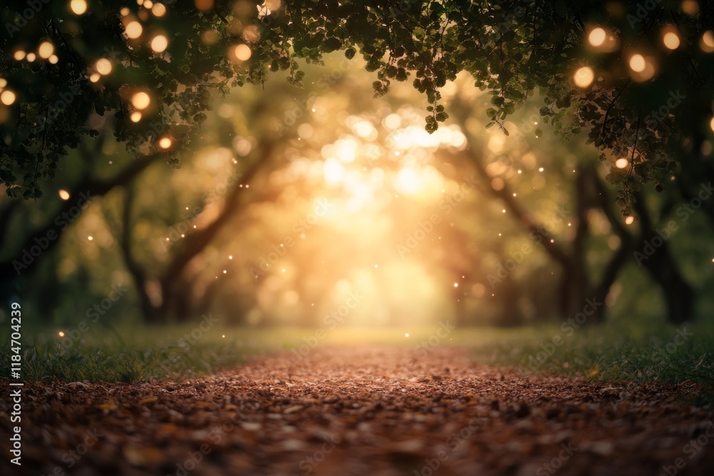 Poster An ancient portal surrounded by thick vines invites exploration in a mystical forest as soft beams of light filter through the foliage, creating wonder