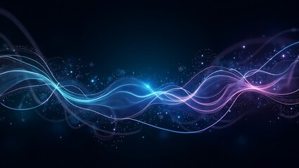 Flowing Light in Wavy Motion, Illuminated Waves of Light, wave light design