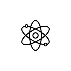Science Atom Line Icon