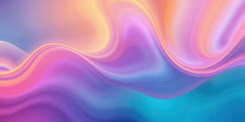 Obraz premium Abstract vibrant gradient wave background, fluid dynamic design, repeating,bright,motion